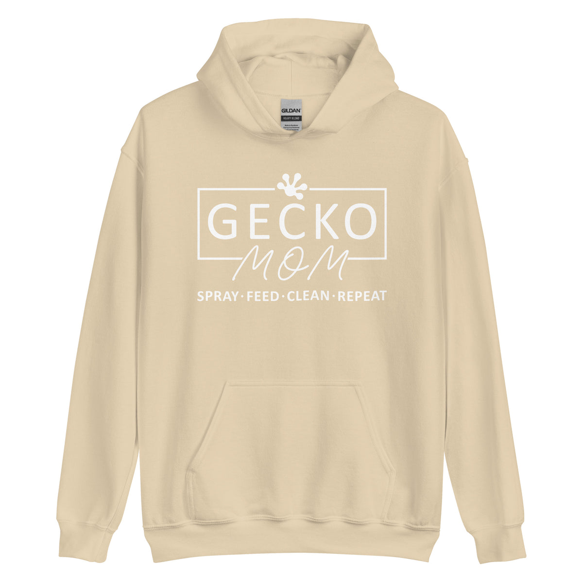 Gecko Mom - Spray, Feed, Clean, Repeat - Hoodie