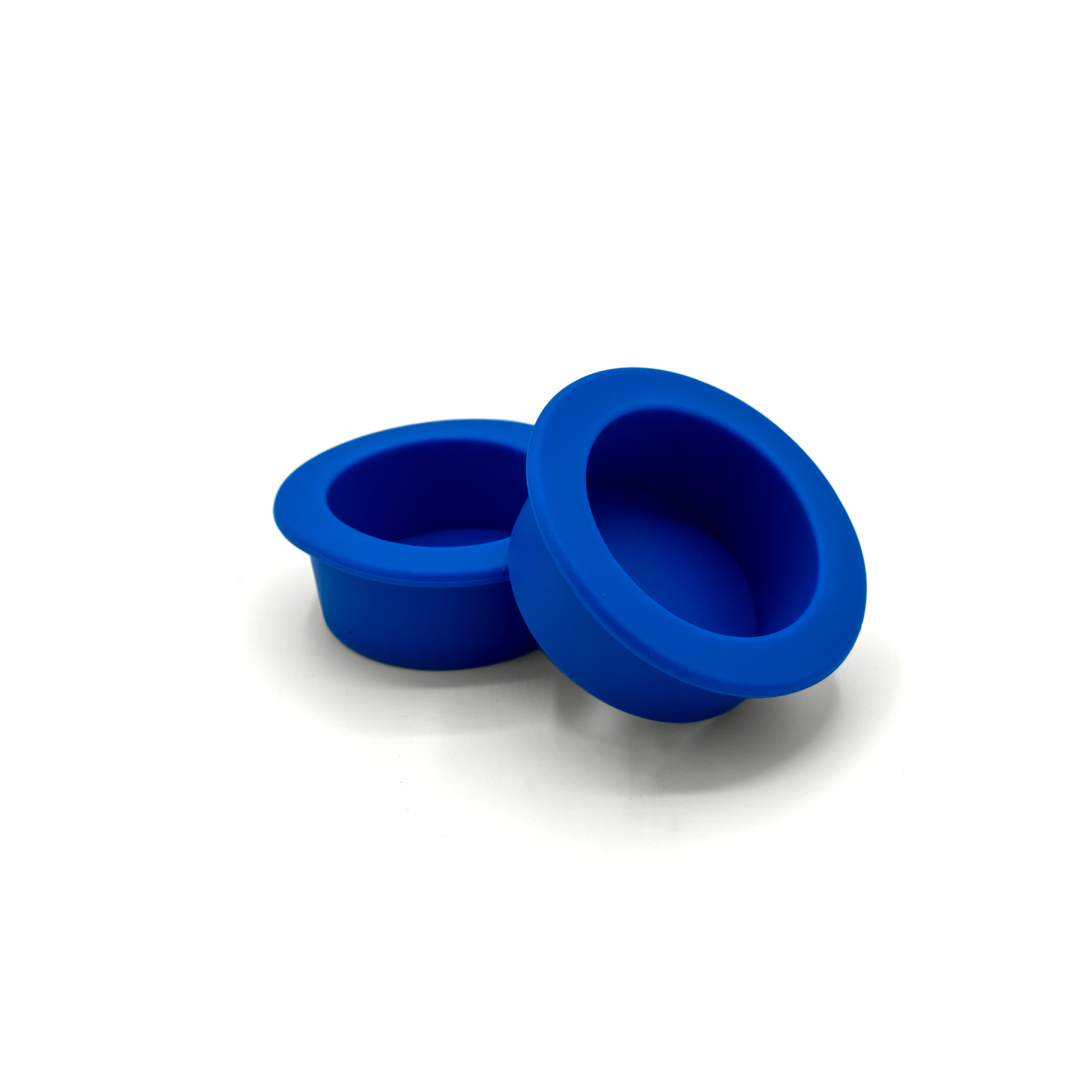 2-Pack of Large Silicone Gecko Feeding Cups - Blue