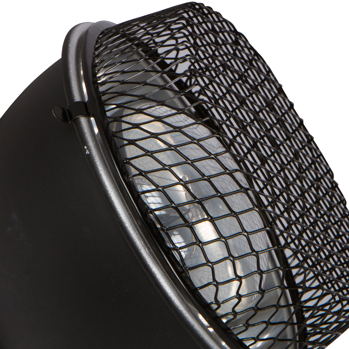 Reptile Systems Ceramic Clamp Lamp - Black Edition Large Screen