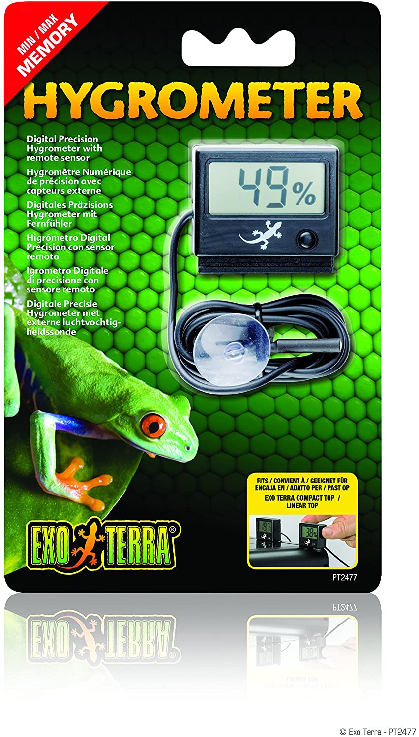 Reptile Humidity Monitoring & Controls Terrarium Supplies Pangea