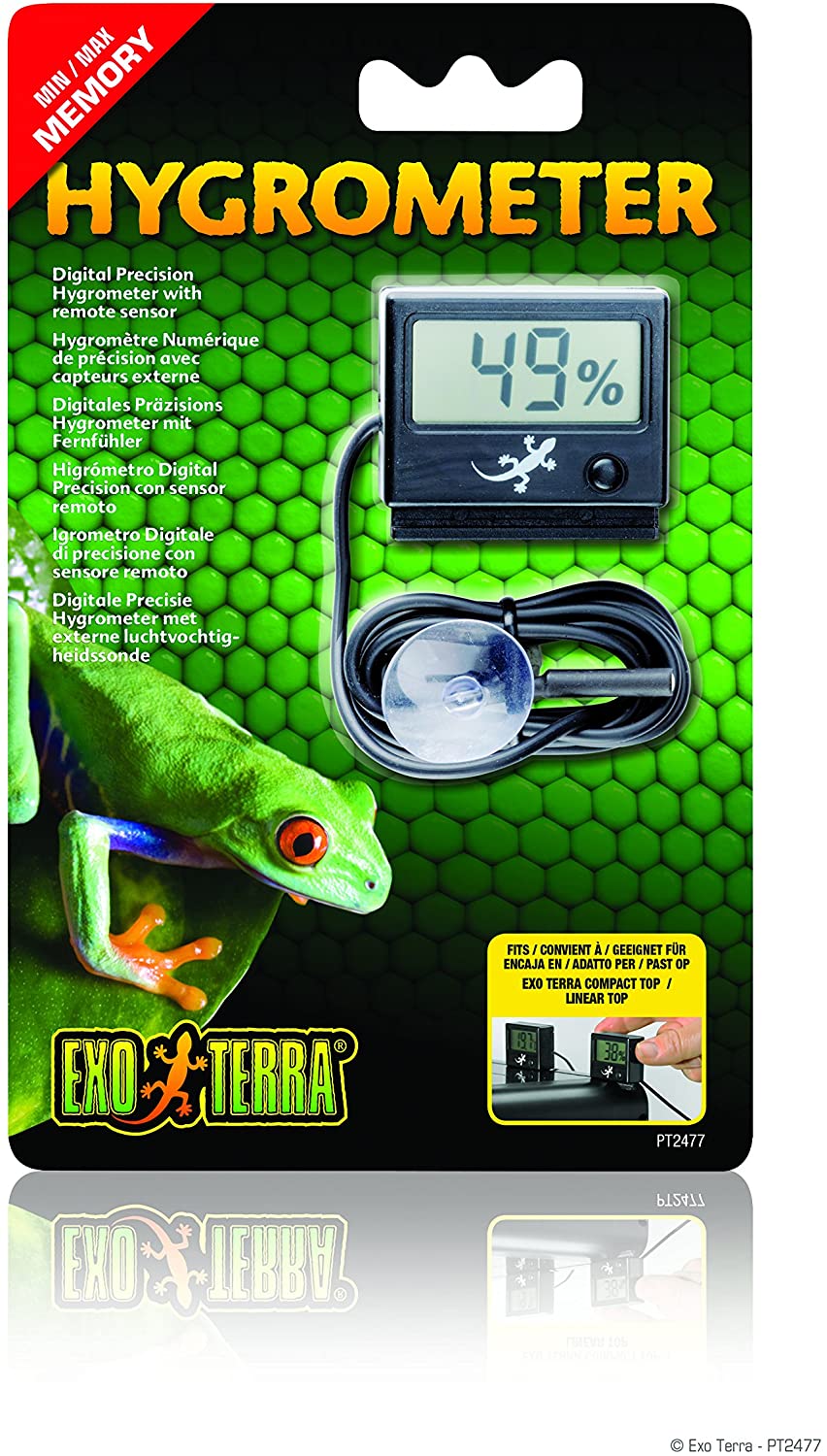 Exo Terra Digital Hygrometer Package