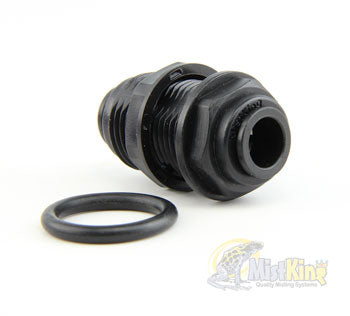 MistKing 1/4" Bulkhead with O-Ring