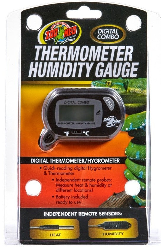 Zoo Med Digital Temp & Humidity