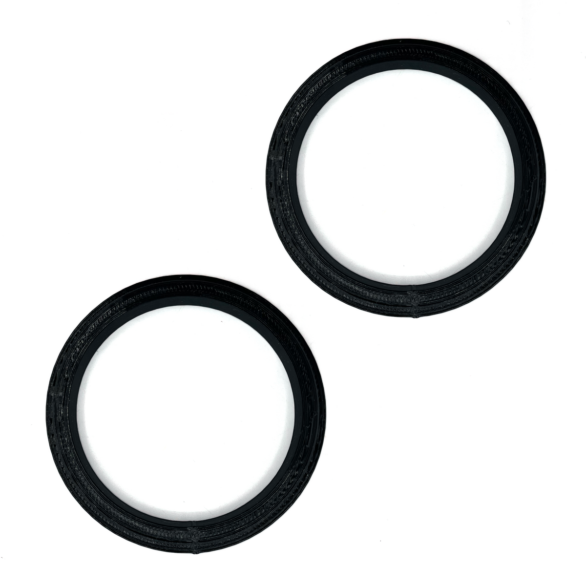 Large Silicone Cup-Acrylic Ledge Adapters (Set of 2)