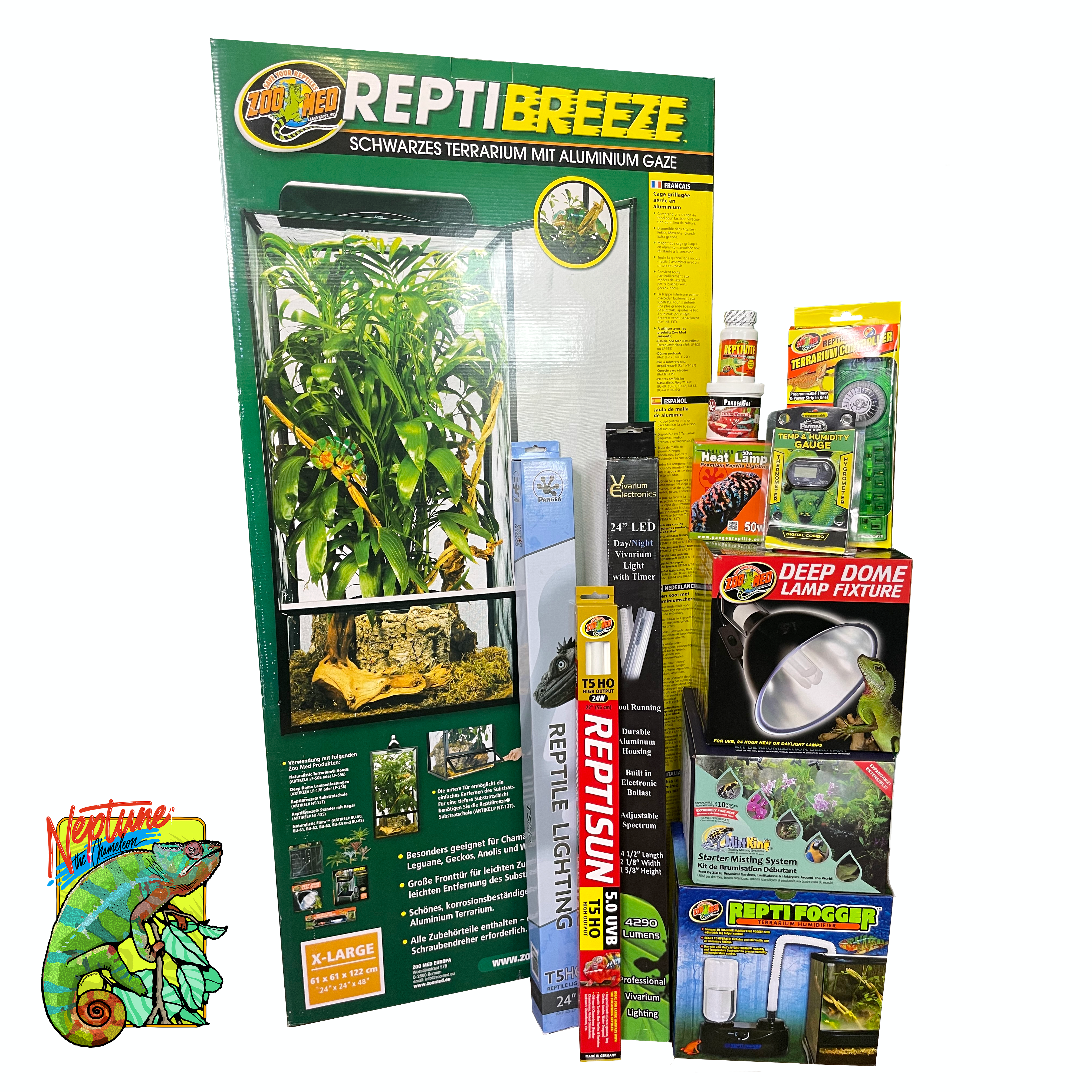 Panther Chameleon Zoo Med Chameleon Starter Kit Basic Chameleon