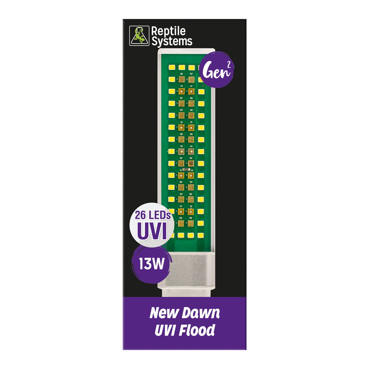 Reptile Systems New Dawn UVI Flood LED UVB Lighting Pangea Reptile