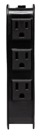 ZOO MED ENVIRONMENTAL CONTROL CENTER front outlets