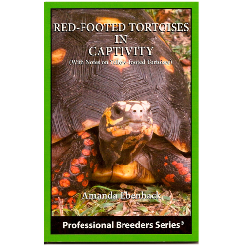 REDFOOTED TORTOISES in CAPTIVITY