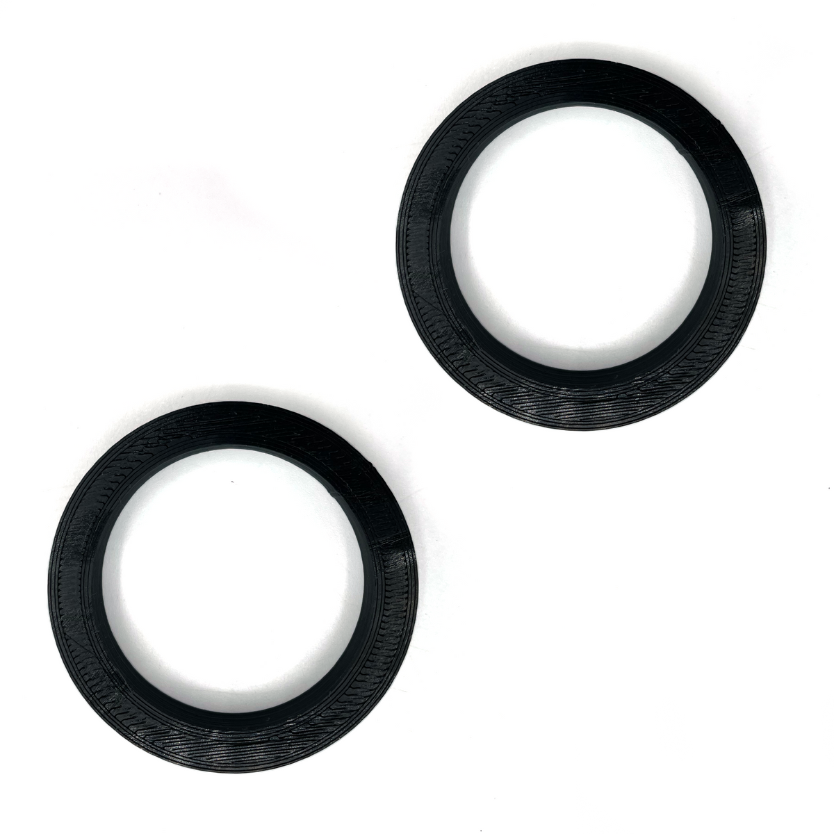 Small Silicone Cup-Acrylic Ledge Adapters (Set of 2)