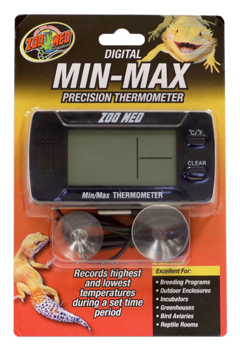 Zoo Med Digital Min-Max Precision Thermometer | Gauges | Pangea