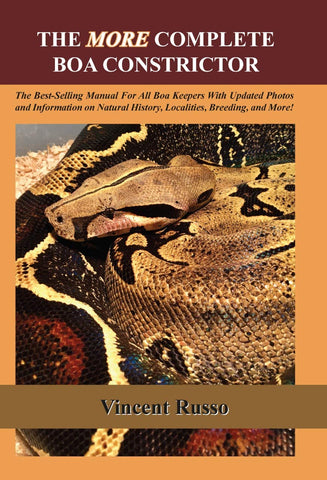 Complete 洋書　The Boa Herpetology 2007 Russo Vincent Constrictor Boa Complete The ボア Constrictor その他