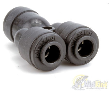 MistKing 1/4" Y Union