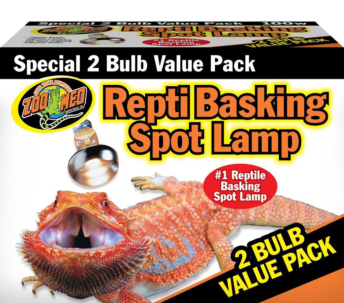 Zoo Med Basking Spot Lamp 2 pack