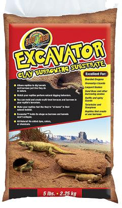Zoo Med Excavator Clay Burrowing Substrate, 10 Pounds