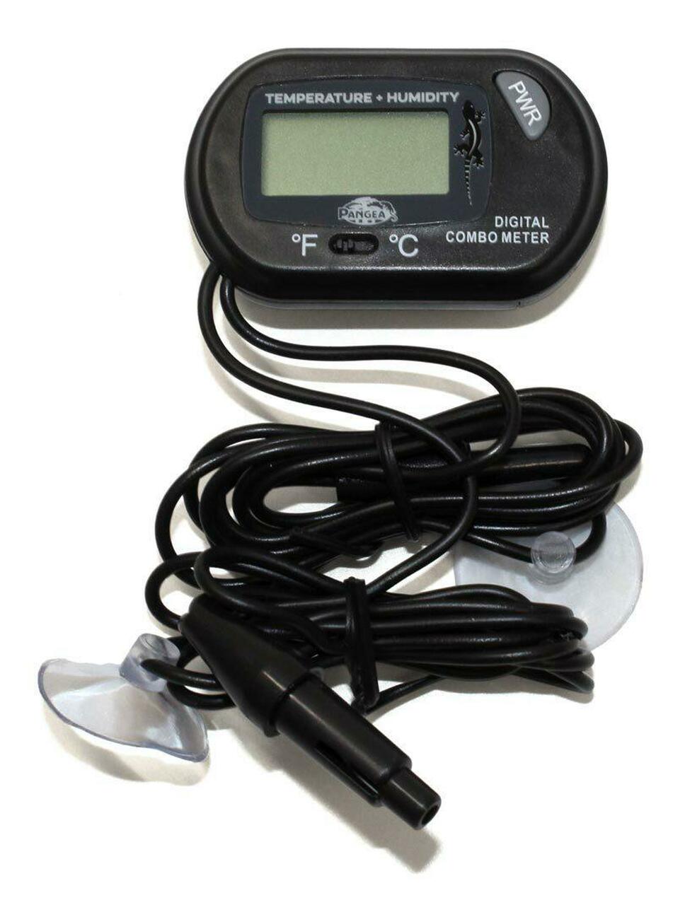 Reptile Thermometer Hygrometer LCD Digital Humidity Gauge Digital