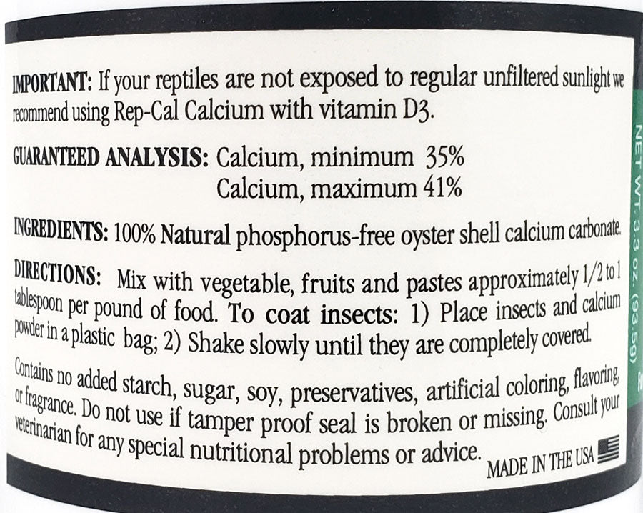 Rep-Cal Ultrafine Calcium No D3