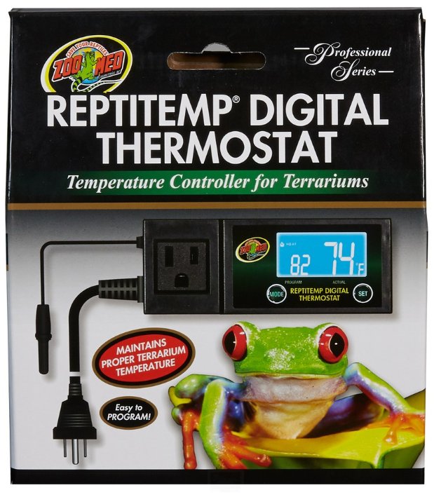 Product Zoo Med ReptiTemp Digital Thermostat Pangea Reptile